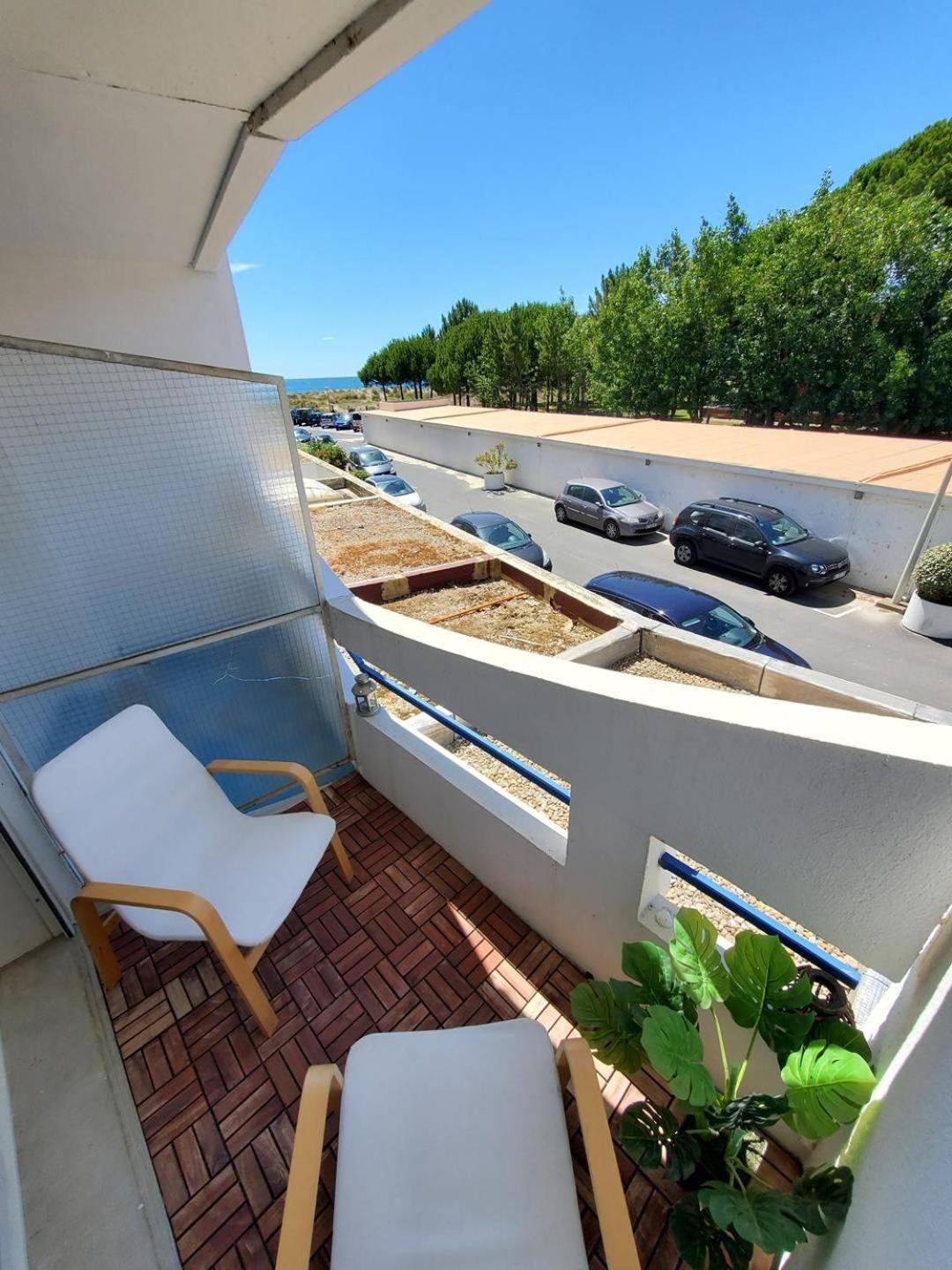 As17378 - P4 Dans Une Residence Sur La Plage Avec Vue Mer Et Piscine Le Grau-du-Roi Buitenkant foto